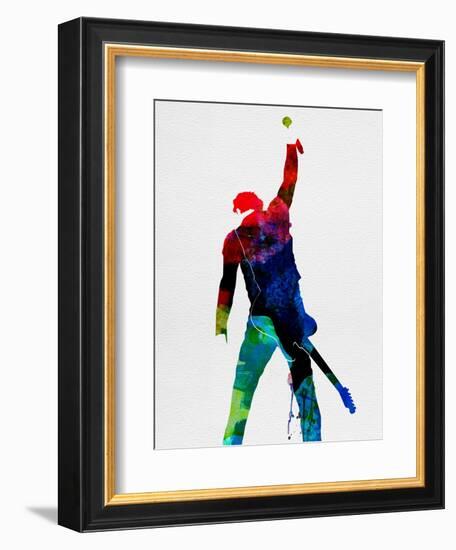 Bruce Watercolor-Lora Feldman-Framed Premium Giclee Print