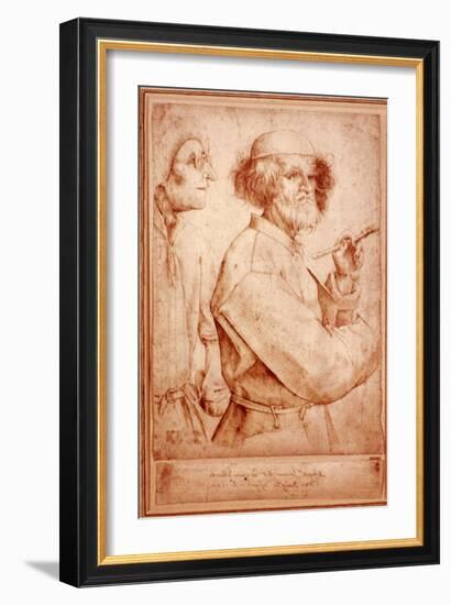 Bruegel: Painter, 1565-Pieter Bruegel the Elder-Framed Giclee Print