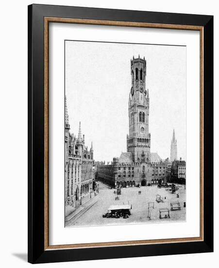 Bruges Belfry, 1904-null-Framed Giclee Print