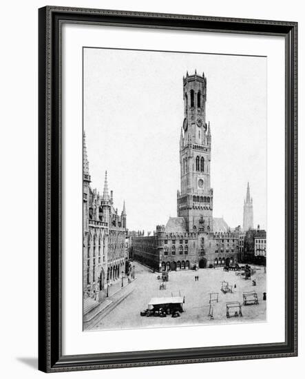 Bruges Belfry, 1904-null-Framed Giclee Print