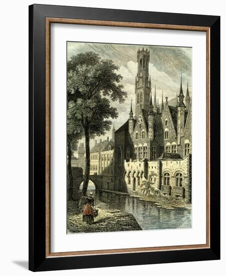 Bruges Belgium-null-Framed Giclee Print