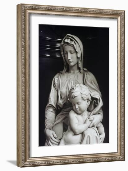 Bruges Madonna, Detail-Michelangelo Buonarroti-Framed Giclee Print