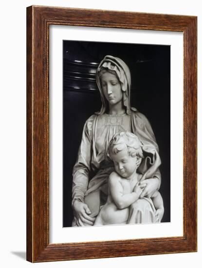 Bruges Madonna, Detail-Michelangelo Buonarroti-Framed Giclee Print