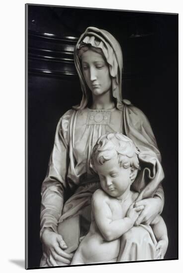 Bruges Madonna, Detail-Michelangelo Buonarroti-Mounted Giclee Print