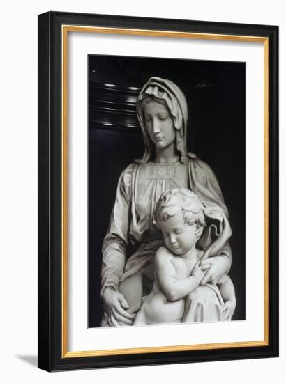 Bruges Madonna, Detail-Michelangelo Buonarroti-Framed Giclee Print