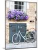 Brugge Door and Bicycle-George Johnson-Mounted Photographic Print