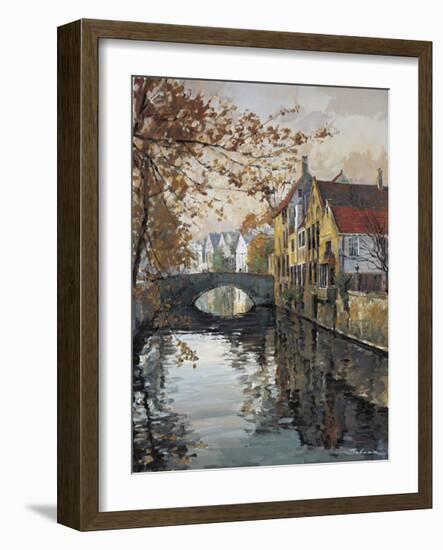 Brugge Reflections-Robert Schaar-Framed Giclee Print