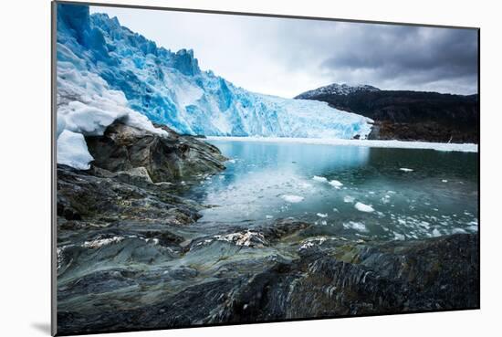 Brujo Glacier Asia Fjord Patagonia Chile-Renato Granieri-Mounted Photographic Print