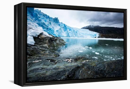 Brujo Glacier Asia Fjord Patagonia Chile-Renato Granieri-Framed Premier Image Canvas