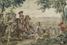 Reduction of Marsal in Lorraine, on 1 September 1663-Brun Charles Le-Framed Giclee Print