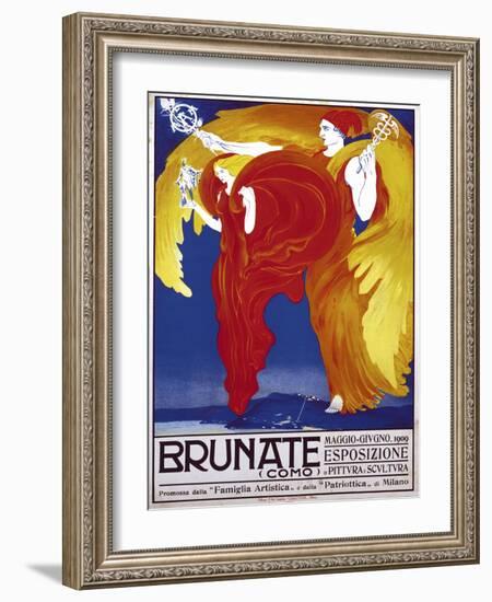 Brunate-Vintage Apple Collection-Framed Giclee Print