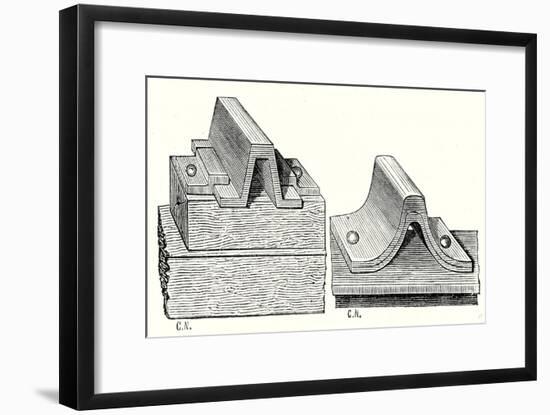 Brunel's Rail and Barlow's Rail-null-Framed Giclee Print