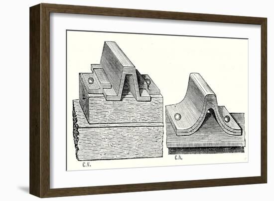 Brunel's Rail and Barlow's Rail-null-Framed Giclee Print