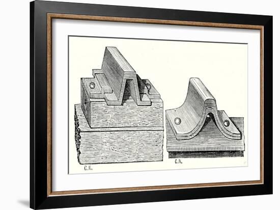 Brunel's Rail and Barlow's Rail-null-Framed Giclee Print