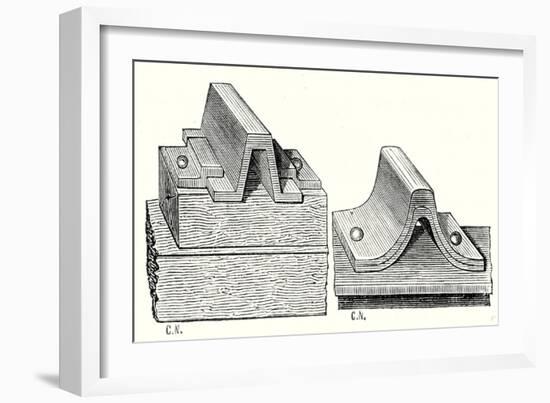 Brunel's Rail and Barlow's Rail-null-Framed Giclee Print