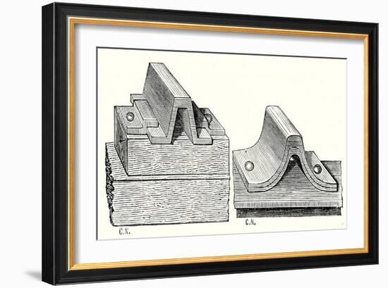 Brunel's Rail and Barlow's Rail-null-Framed Giclee Print