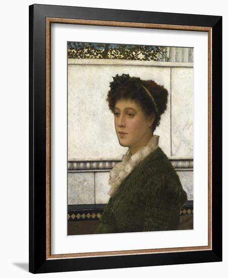 Brunetta, 1882 (Oil on Canvas)-John Atkinson Grimshaw-Framed Giclee Print