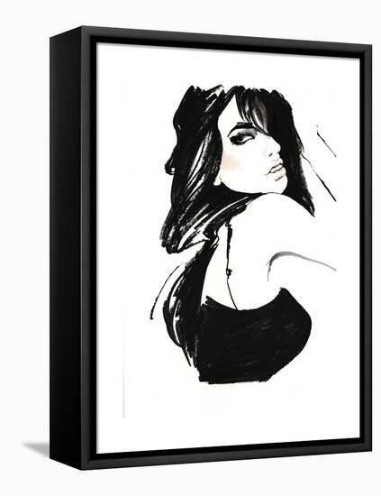 Brunette 1-FS Studio-Framed Premier Image Canvas