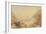 Brunnen from the Lake of Lucerne, 1845 (W/C & Bodycolour on Paper)-Joseph Mallord William Turner-Framed Giclee Print