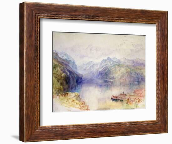 Brunnen-JMW Turner-Framed Giclee Print