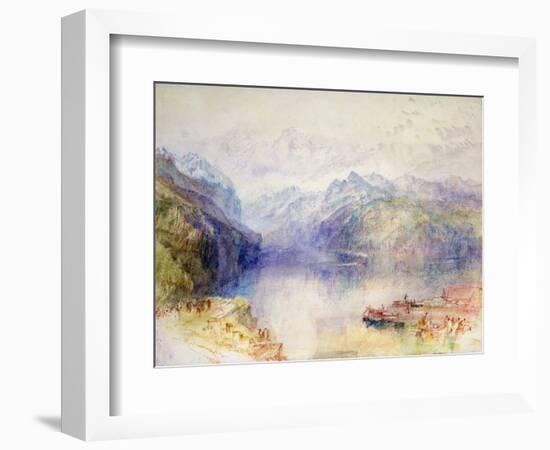 Brunnen-JMW Turner-Framed Giclee Print