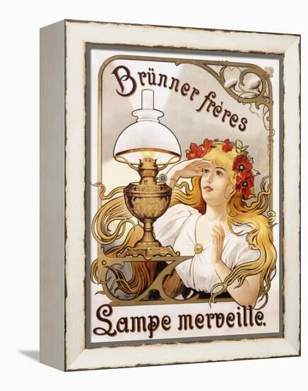 Brunner Freres Austrian Advertising Poster-null-Framed Premier Image Canvas