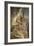 Brunnhilde on Grane leaps on funeral pyre, illustration, 'Siegfried and the Twilight of Gods'-Arthur Rackham-Framed Giclee Print