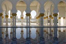 The Sheikh Zayed Grand Mosque, Abu Dhabi, United Arab Emirates, Middle East-Bruno Barbier-Photographic Print