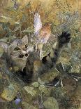 Cat Hunting, 1883-Bruno Liljefors-Framed Art Print