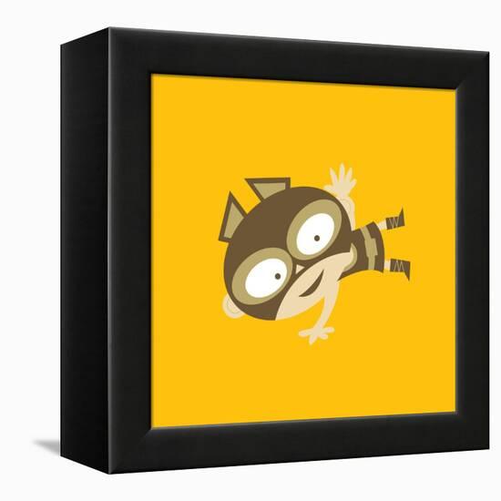 Bruno's Flying Kick-null-Framed Premier Image Canvas