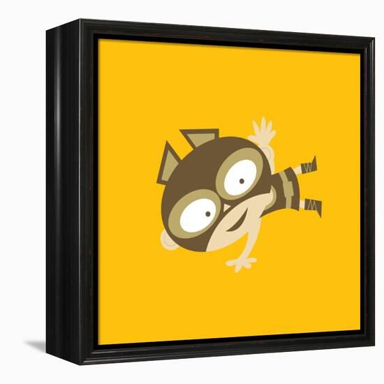 Bruno's Flying Kick-null-Framed Premier Image Canvas