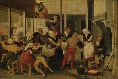 Party in a Brothel-Brunswijkse Monogrammist-Art Print