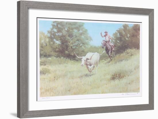 Brush Buster-Harvey William Johnson-Framed Limited Edition