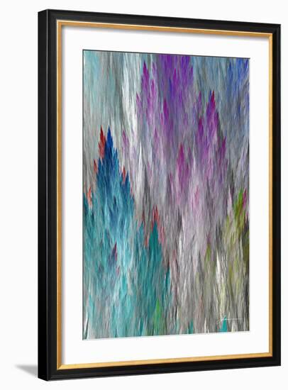 Brush Panels I-James Burghardt-Framed Art Print