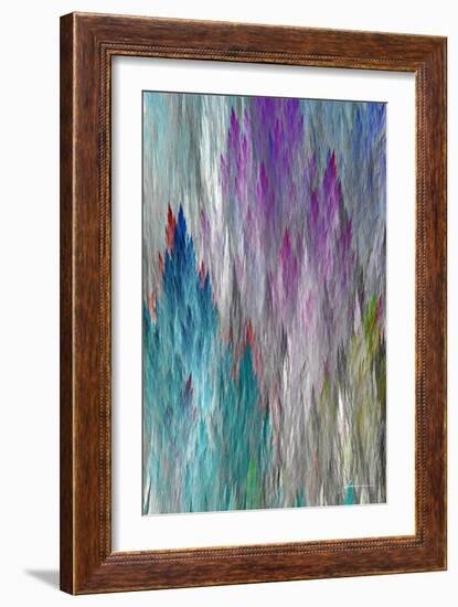 Brush Panels I-James Burghardt-Framed Art Print