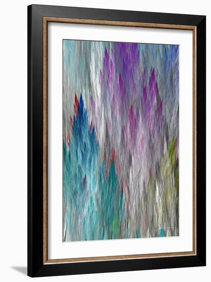 Brush Panels I-James Burghardt-Framed Art Print