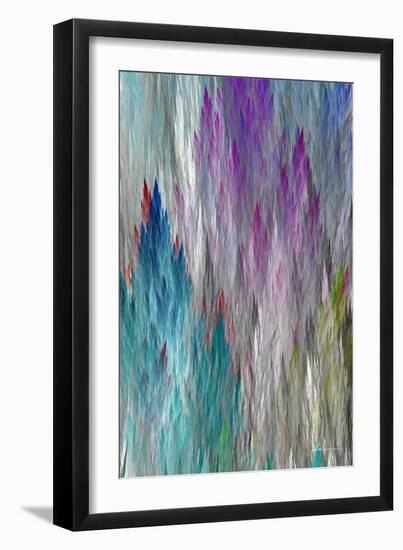 Brush Panels I-James Burghardt-Framed Art Print