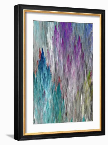 Brush Panels I-James Burghardt-Framed Art Print