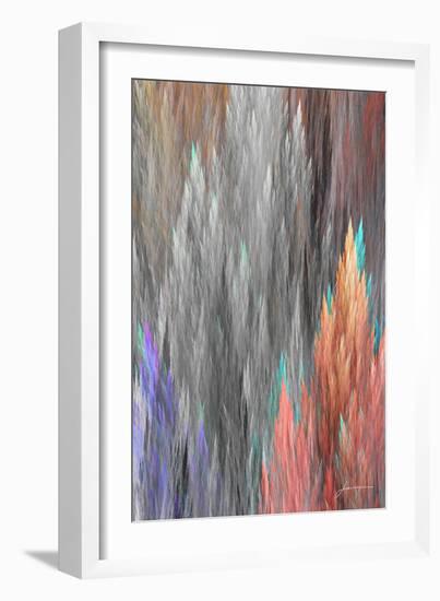 Brush Panels II-James Burghardt-Framed Art Print