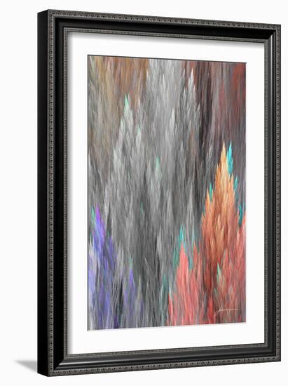 Brush Panels II-James Burghardt-Framed Art Print