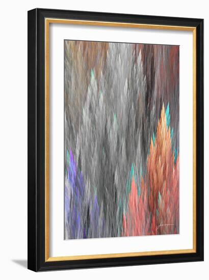 Brush Panels II-James Burghardt-Framed Art Print