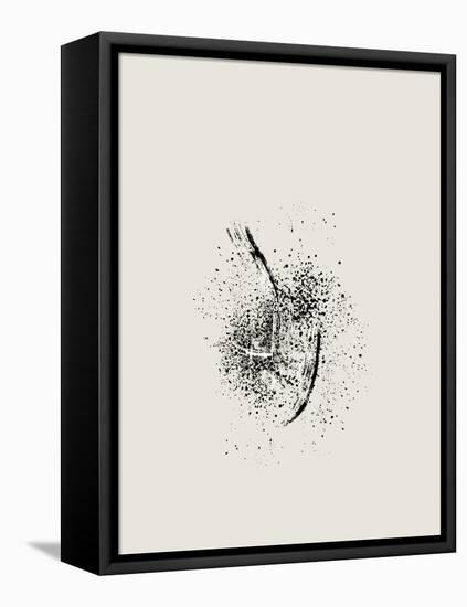 Brush Splatters #2-Imaginative-Framed Premier Image Canvas