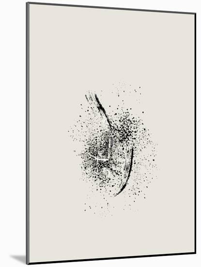 Brush Splatters #2-Imaginative-Mounted Photographic Print