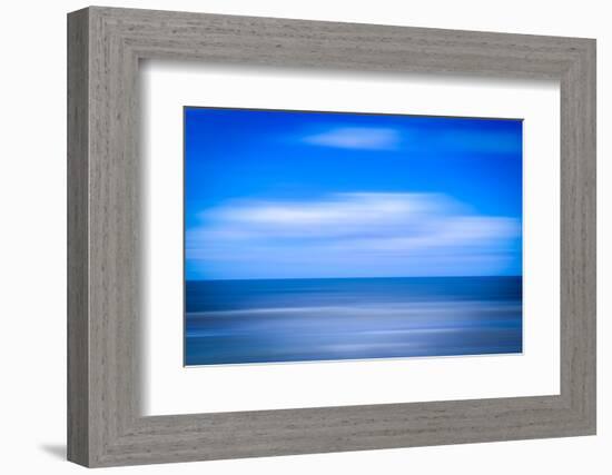 Brush strokes of blue-Marco Carmassi-Framed Photographic Print