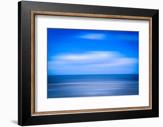 Brush strokes of blue-Marco Carmassi-Framed Photographic Print