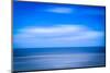 Brush strokes of blue-Marco Carmassi-Mounted Photographic Print