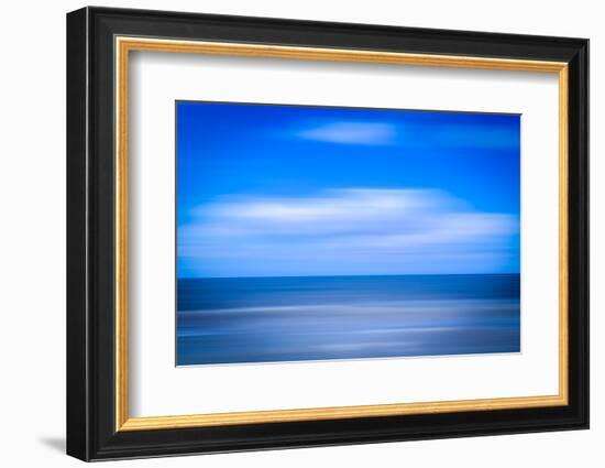 Brush strokes of blue-Marco Carmassi-Framed Photographic Print