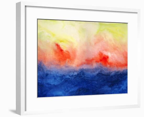 Brushfire II-Jacqueline Maldonado-Framed Art Print