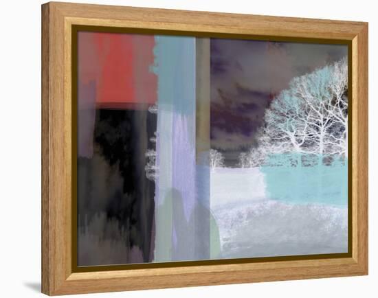 Brushmark Forest-Sarah Cheyne-Framed Stretched Canvas