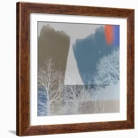 Brushmark Trees-Sarah Cheyne-Framed Giclee Print